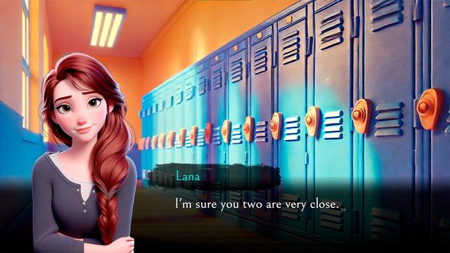 High School Love: A Visual Novel Romance's background