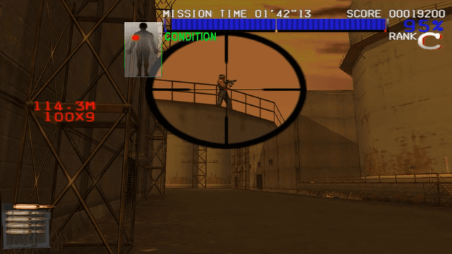 Silent Scope 3's background