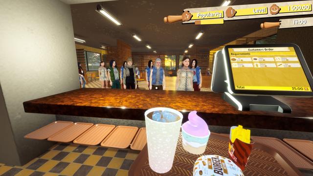 Fast Food Simulator's background