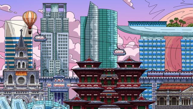 100 Singapore Cats's background