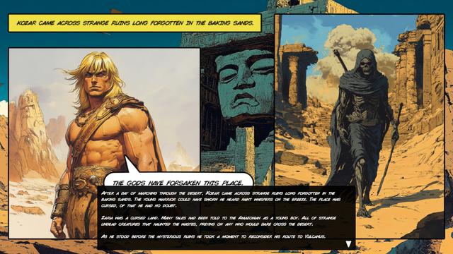 Legend of Cozar's background