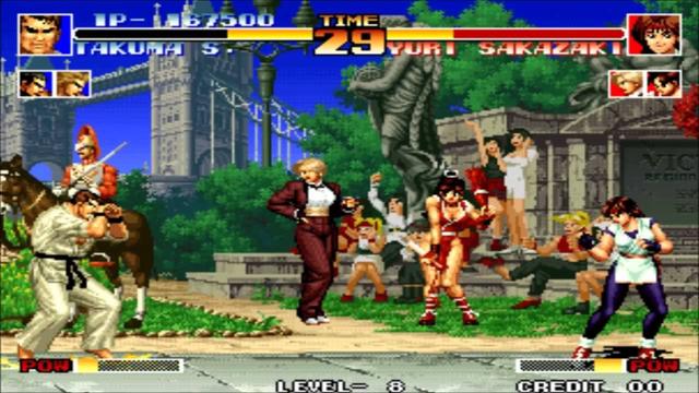 The King of Fighters '94's background