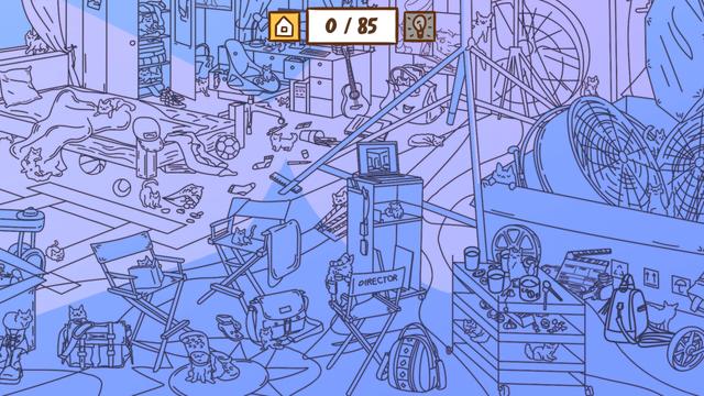 Cats Visiting Cozy Art Studios's background