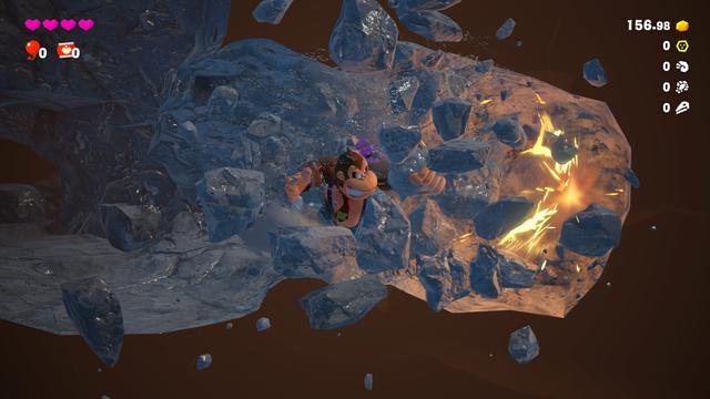 Donkey Kong Bananza's background