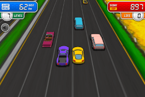 Racer's background
