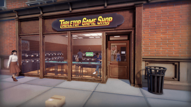 Tabletop Game Shop Simulator's background