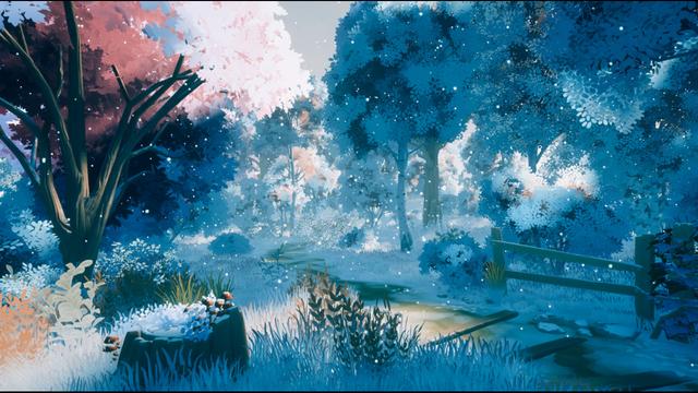 Cozy Winter's background