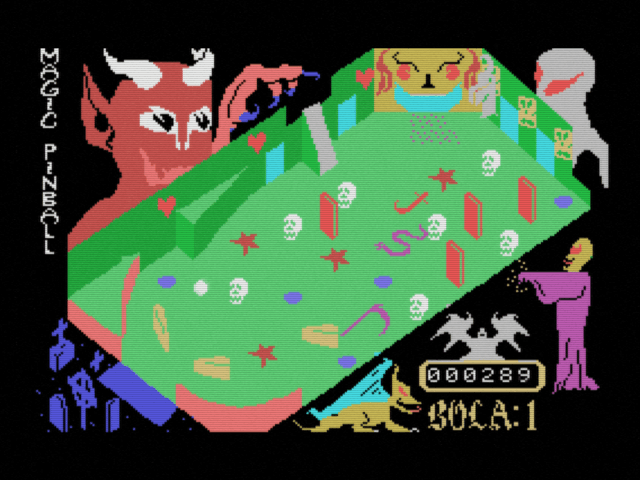 Magic Pinball's background