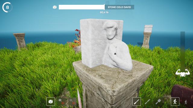 Michelangelo: Stonemason Simulator's background