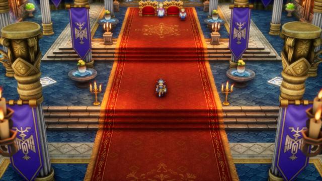 Dragon Quest I & II HD-2D Remake's background