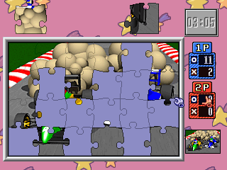 Jigsaw World's background