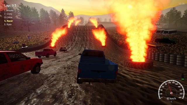 Racing Rebels Mud Clash's background