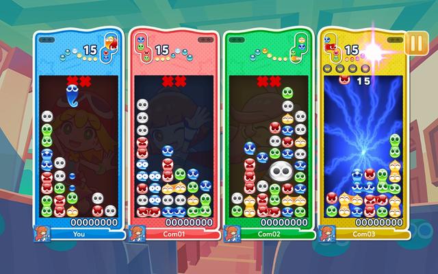 Puyo Puyo Puzzle Pop's background