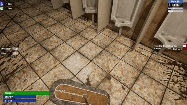 Terminal Toilet Simulator's background