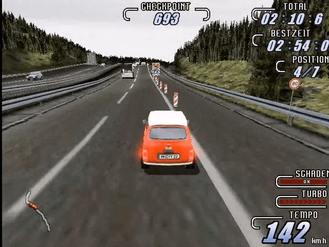 Autobahn Raser II's background
