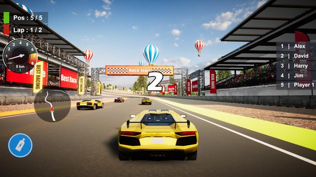 Pro Virtual Racing's background