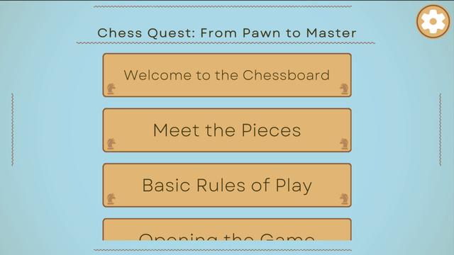 Chess Quest: From Pawn to Master's background