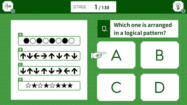 Pattern Thinking Puzzle Build It Before 10's background