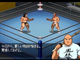 Fire Pro Wrestling G's background