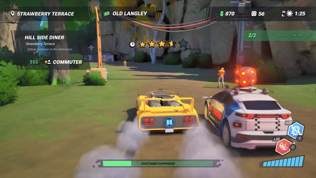 Taxi Chaos 2's background