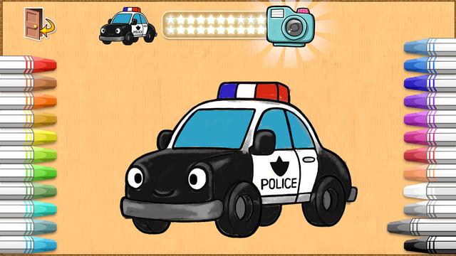 Crayon Car's background