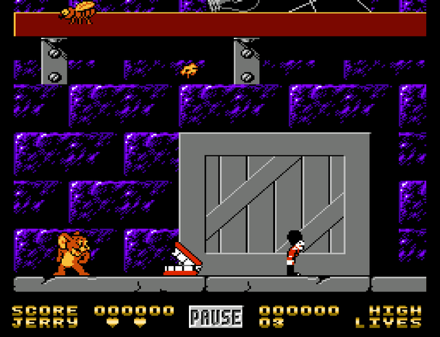 Tom & Jerry: The Ultimate Game of Cat and Mouse!'s background