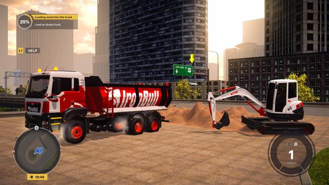 Construction Sim: City and Road Builder's background