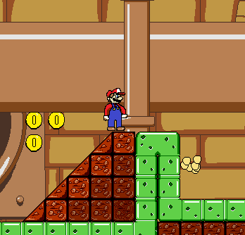 Mario VS The Noise's background