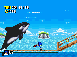 Sonic Adventure Advanced's background
