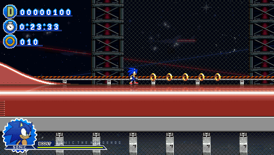 Sonic Definitive's background