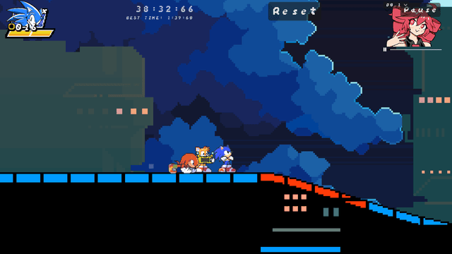 Sonic Escape's background
