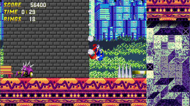 Sonic Minus's background