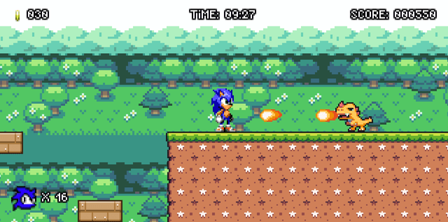 Sonic Mystic Land's background