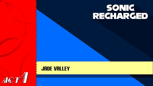 Sonic Recharged's background