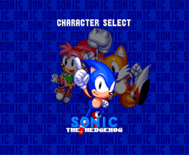 Sonic the Hedgehog XA's background