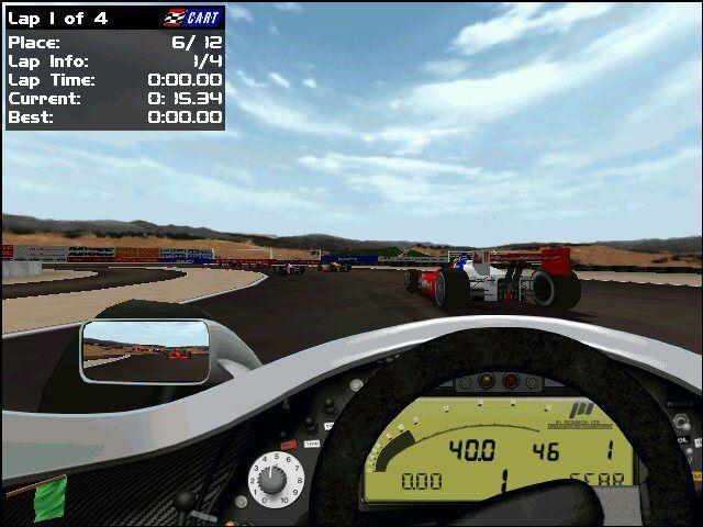 Cart Precision Racing's background