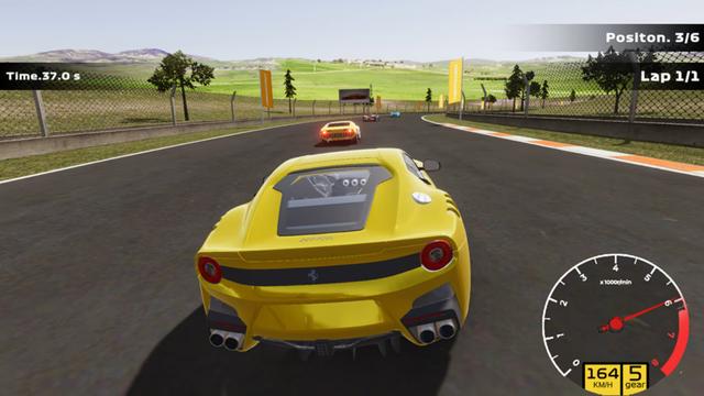 Turbo Circuit: Speed Racing's background