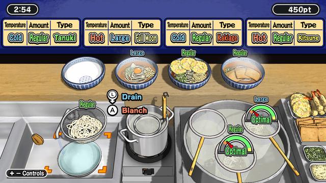 Udon! Road to Mastery's background