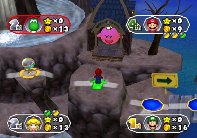 Mario Party 6's background