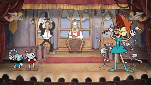 Cuphead's background