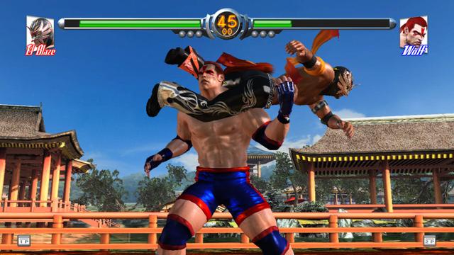 Virtua Fighter 5's background