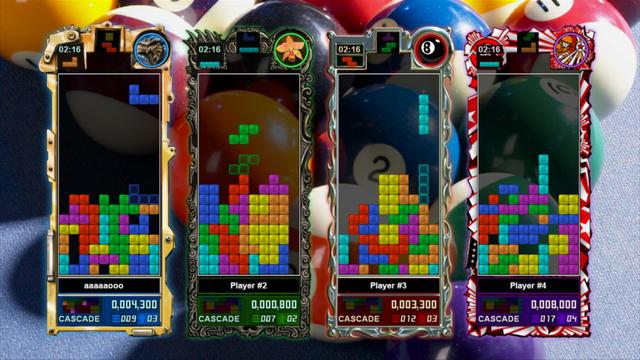 Tetris Evolution's background