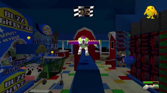 Toy Story 2: Buzz Lightyear to the Rescue!'s background