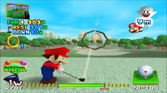 Mario Golf's background