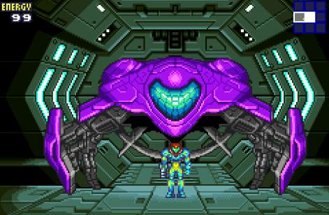 Metroid Fusion's background