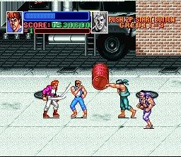 Super Double Dragon's background