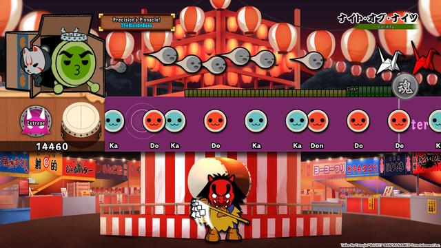 Taiko no Tatsujin: Drum Session's background