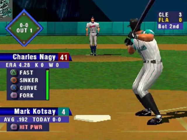 MLB 99's background