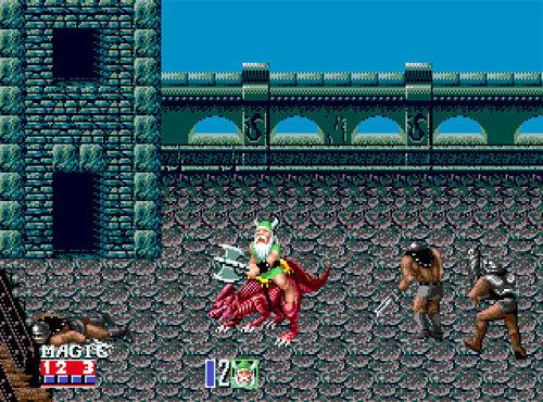 Golden Axe II's background