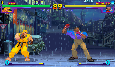 Street Fighter III: New Generation's background